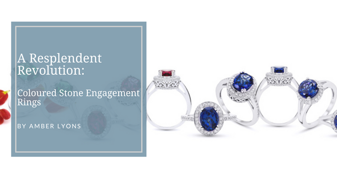 A Resplendent Revolution: Coloured Stone Engagement Rings