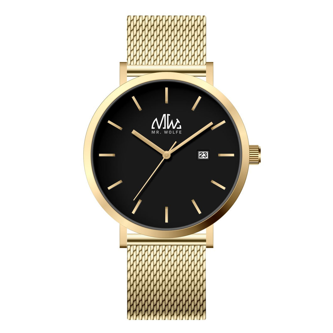 Mr. Wolfe Capital Black Gold mesh