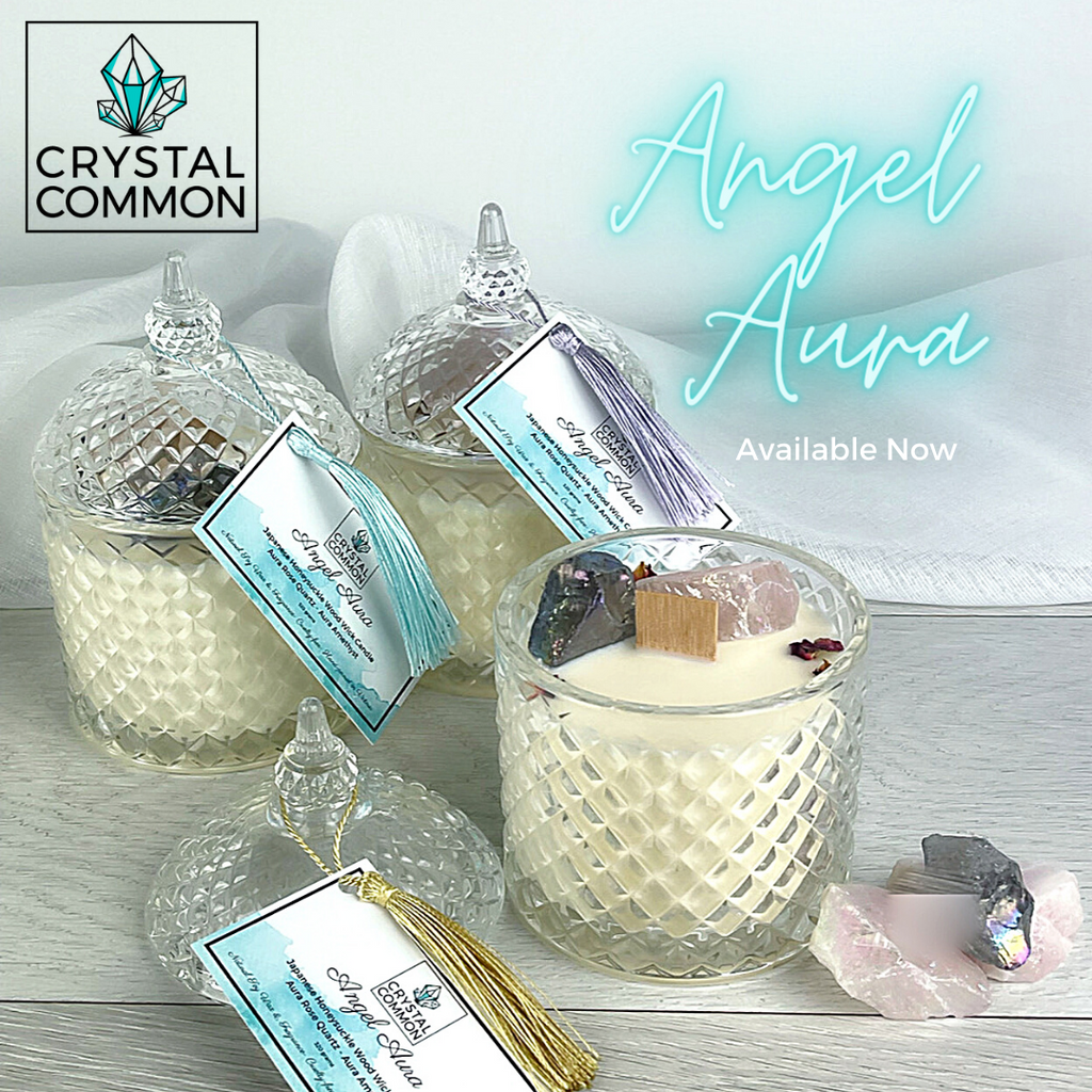 Crystal Common Angel Aura Soy Candle