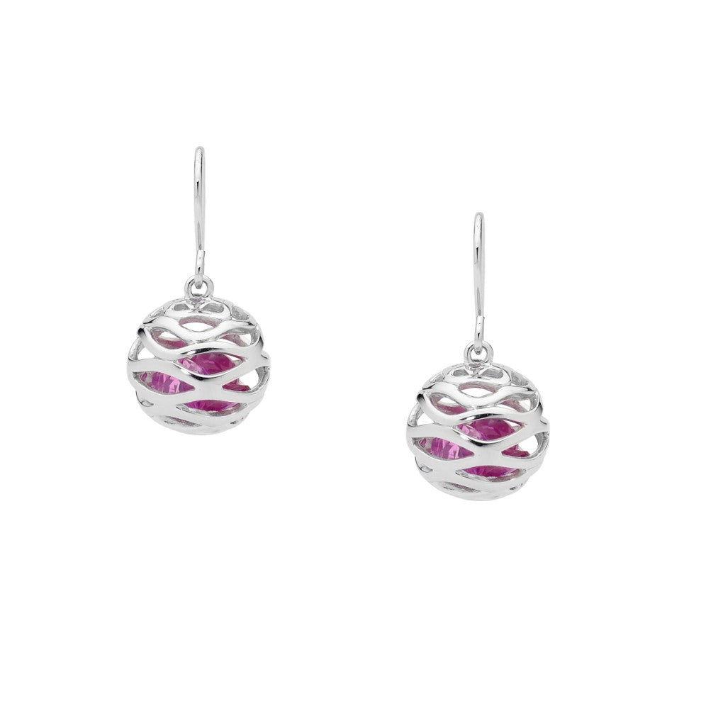 Sterling Silver Cubic Zirconia Earrings