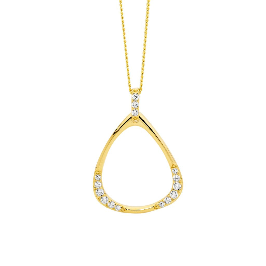 Sterling Silver Gold Plate Necklace
