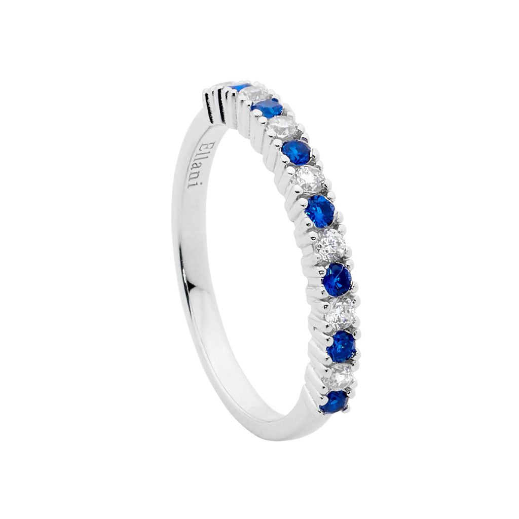 Sterling Silver Cubic Zirconia Ring
