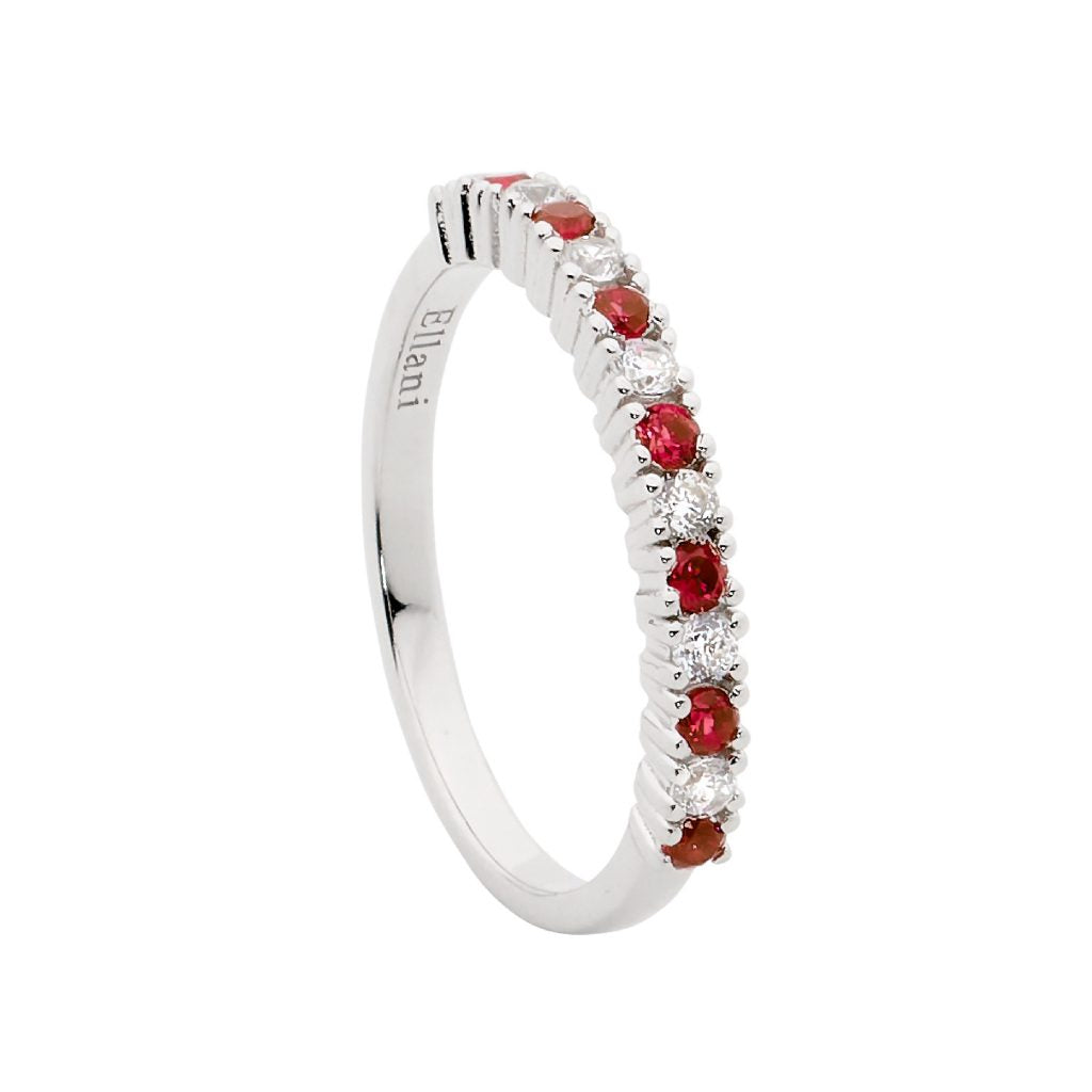 Sterling Silver Cubic Zirconia Ring
