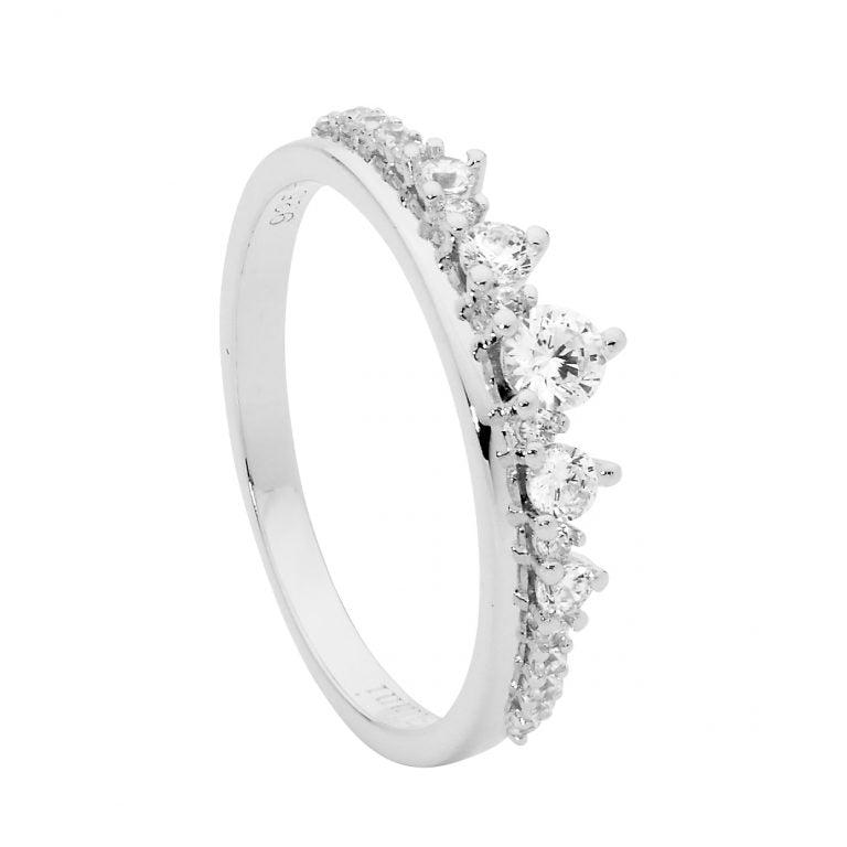 Sterling Silver Cubic Zirconia Ring