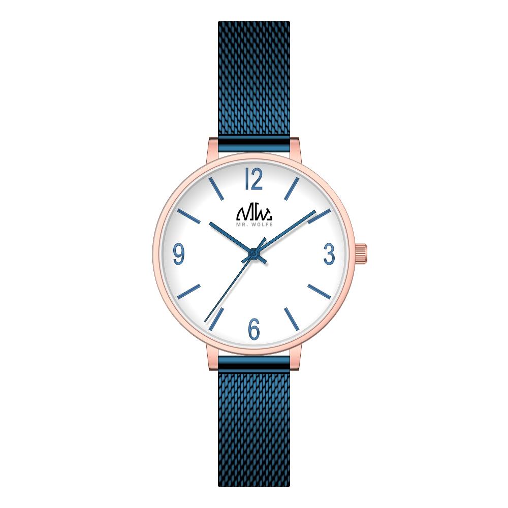 Mr. Wolfe Alina Blue Mesh