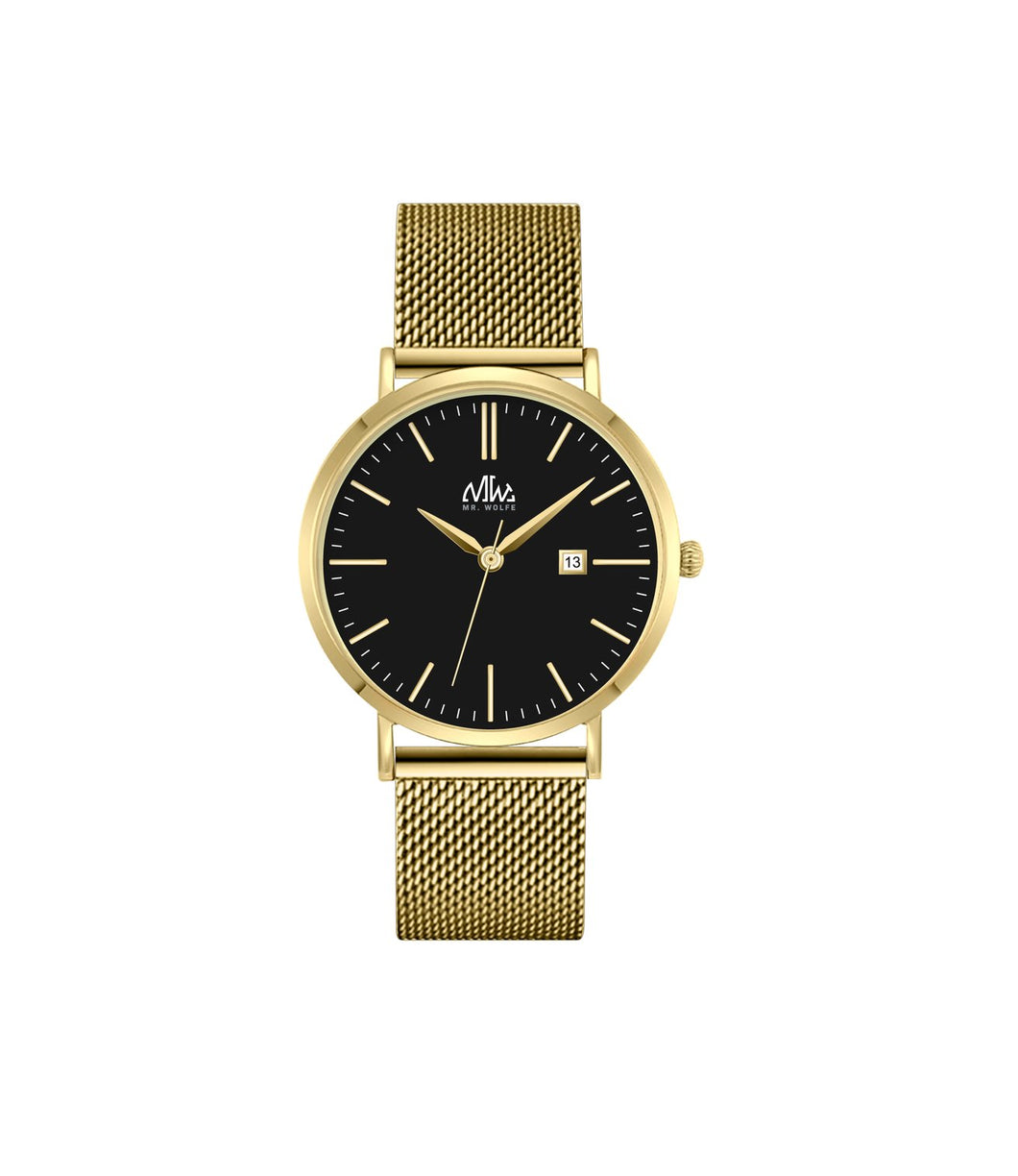 Mr. Wolfe Lady Wolfe Gold Mesh