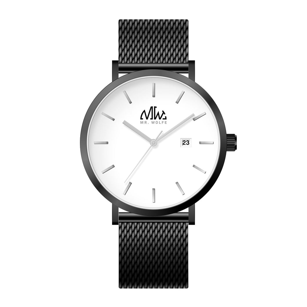 Mr. Wolfe Hungerford Black Mesh