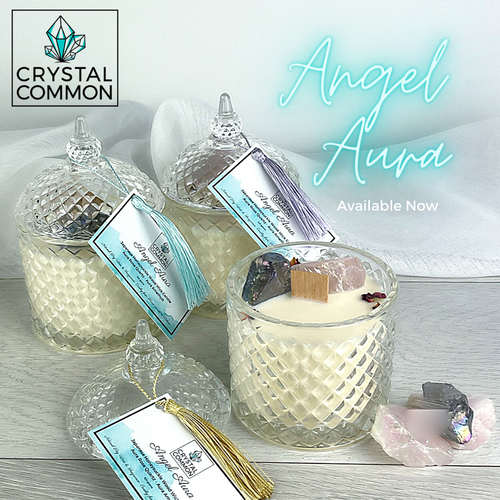 Crystal Common | Angel Aura Soy Candle