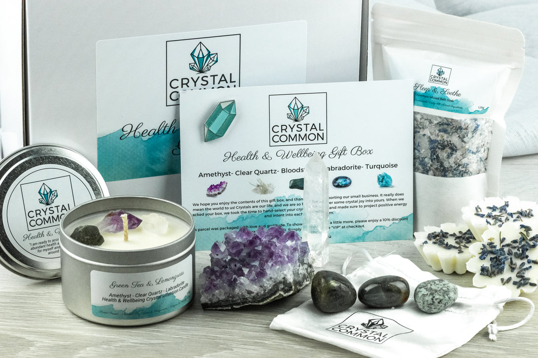 Crystal Gift Box: Health & Well-Being | Crystal Common