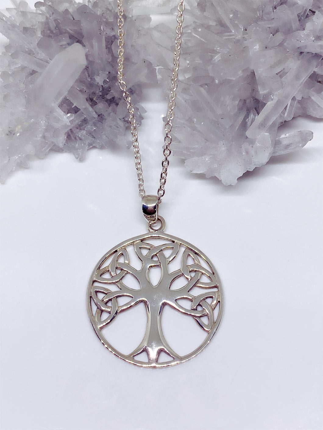 Celtic Tree Of Life Pendant - Sterling Silver