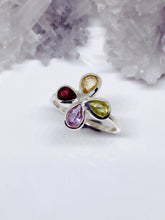 Multi-Stone Ring - Sterling Silver