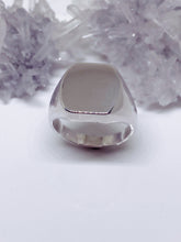 Sterling Silver Men's Signet Ring