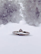 Diamond Stacker Ring- 18ct White Gold