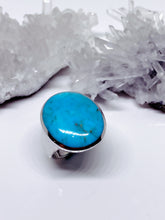 Natural Turquoise Ring - Sterling Silver