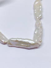 Keshi Freshwater Pearl Strand - Sterling Silver Clasp